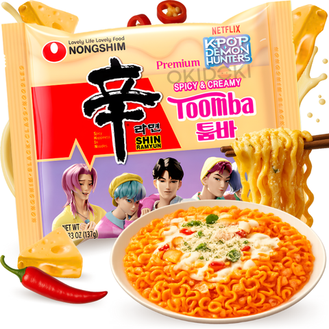 Nongshim Shin Ramyun Salteado Cremoso Toomba (Edición K-Pop Demon Hunter) 137g