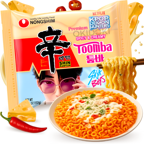 Nongshim Shin Ramyun Salteado Cremoso Toomba (Edición K-Pop Demon Hunter) 137g