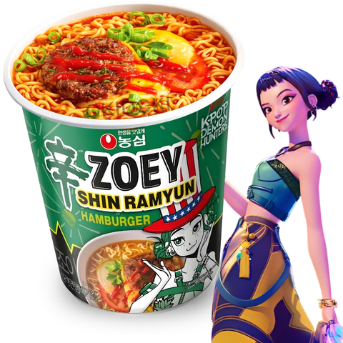Nongshim Shin Ramyun Zoey Hamburger (K-Pop Demon Hunter) 65g