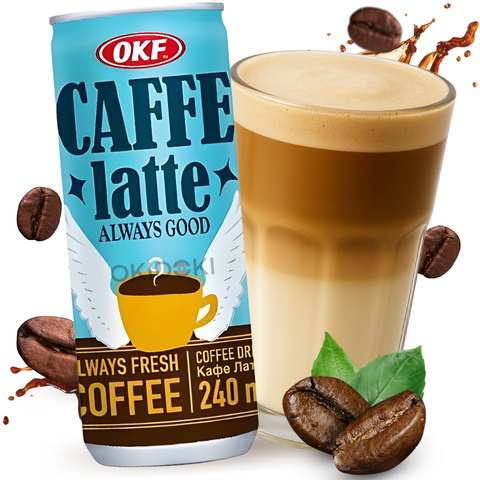 OKF Bebida Caffe Latte (Halal) 240ml