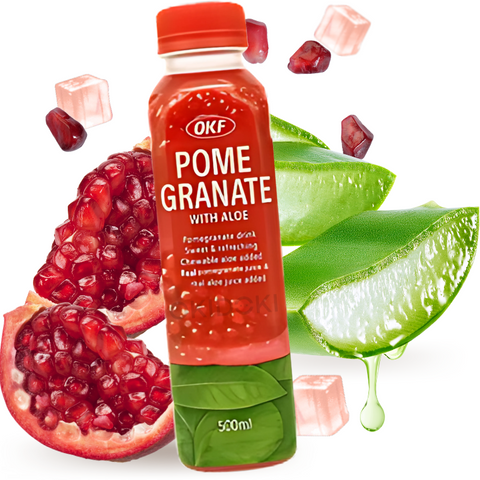 OKF Bebida de Granada con Aloe Vera (Halal) 500ml