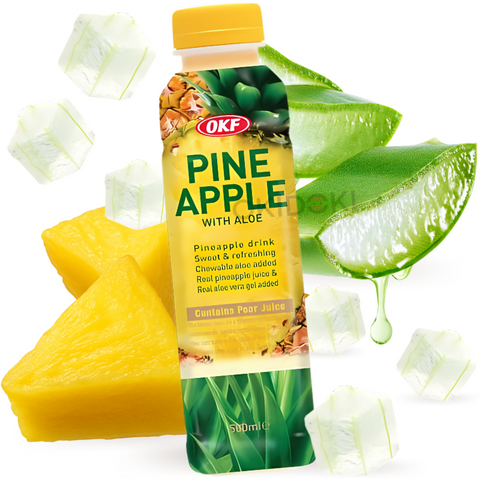 OKF Pineapple Drink with Aloe Vera (Halal) 500ml