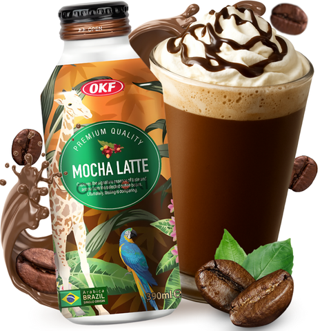 OKF Cafe Premium Mocha Smaak Mocha Latte 390ml