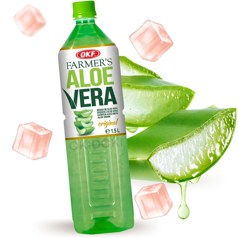 Bebida de Aloé Vera Original OKF Farmers (Halal) 1,5L