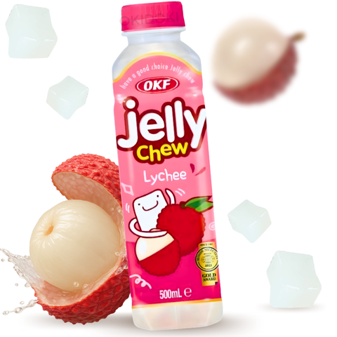 OKF Jelly Chew Sabor Lichi (Halal) 500ml