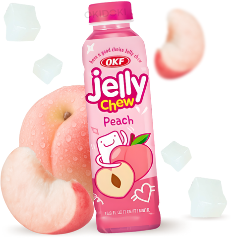 OKF Jelly Chew Sabor Melocotón (Halal) 500ml