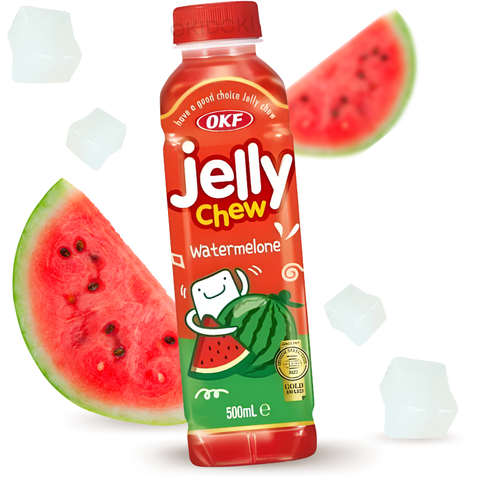 OKF Jelly Chew Sabor Sandía (Halal) 500ml