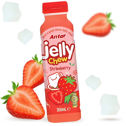 OKF Jelly Chew sabor Fresa (Halal) 350ml