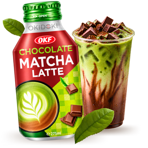 OKF Matcha Latte com sabor a Chocolate 275ml