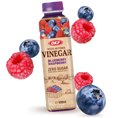 OKF Mother Vinegar Blueberry and Raspberry Drink (Sugar Free) 500ml