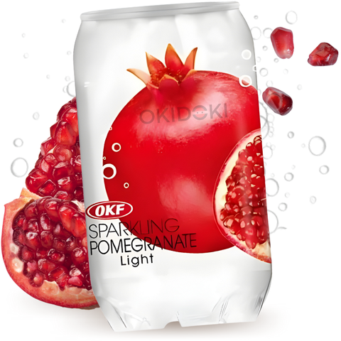 OKF Sparkling Light Drink Pomegranate Flavor (Halal) 350ml