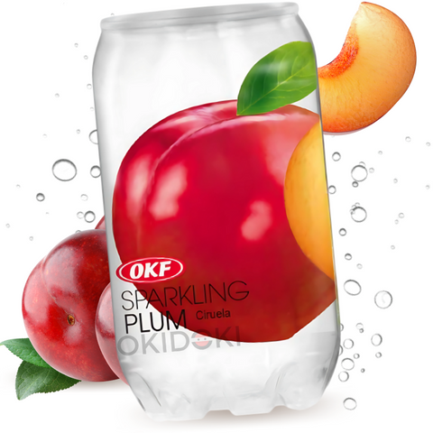 OKF Refresco Sparkling Sabor Ciruela (Halal) 350ml