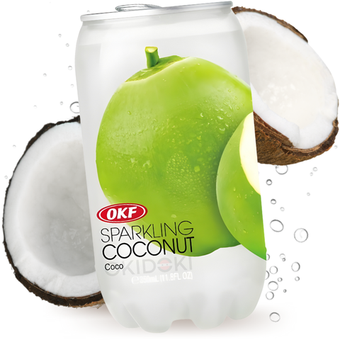 OKF Sparkling Coconut Flavor Soft Drink (Halal) 350ml