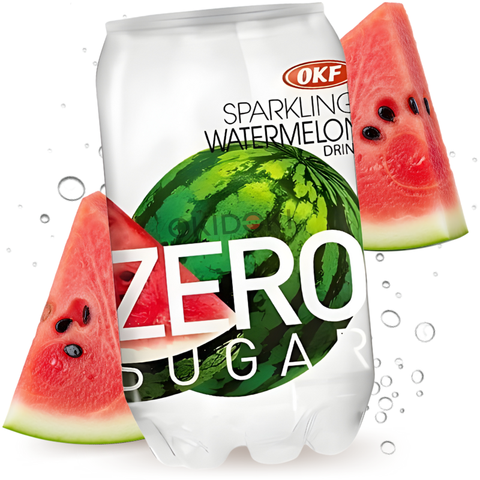 OKF Sparkling Watermelon Flavored Soft Drink (Sugar Free) 350ml
