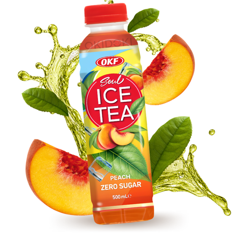 OKF Soul Peach Iced Tea (Sugar Free) 500ml