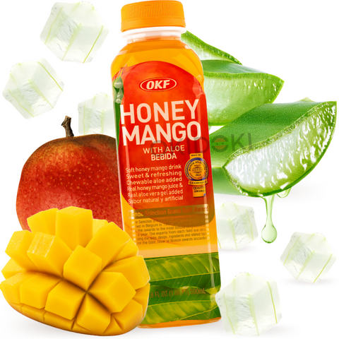 OKF Bebida de Mango y Miel con Aloe Vera (Halal) 500ml