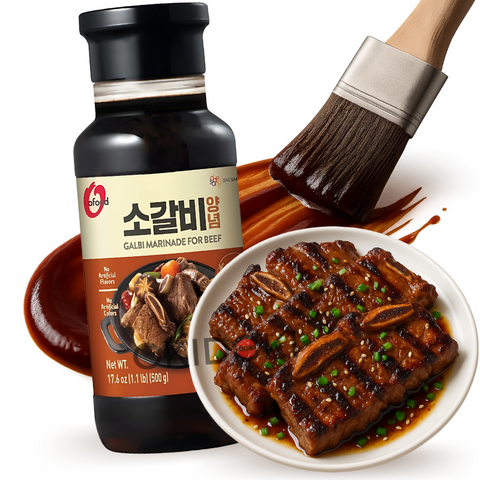 O'Food Salsa Marinada para Galbi Ternera Coreana 500g