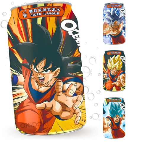 Ocean Bomb Dragon Ball Z Refresco Soda Sabor Sidra de Manzana (Diseño Aleatorio) 330ml