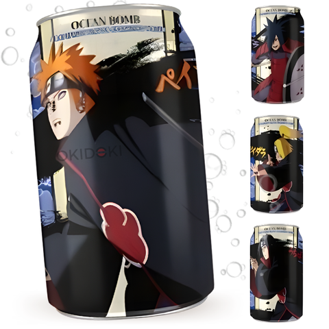 Ocean Bomb Refresco Soda Sabor Pomelo (Naruto) (Diseño Aleatorio) 330ml