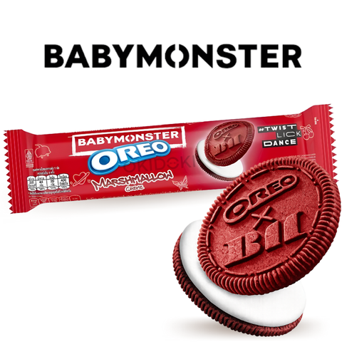 Oreo BABYMONSTER con Crema de Malvavisco (Edición Limitada) 110.4g