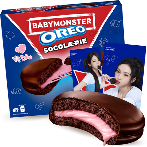 BLACKPINK Oreo Choco Pie with Strawberry Cream 360g