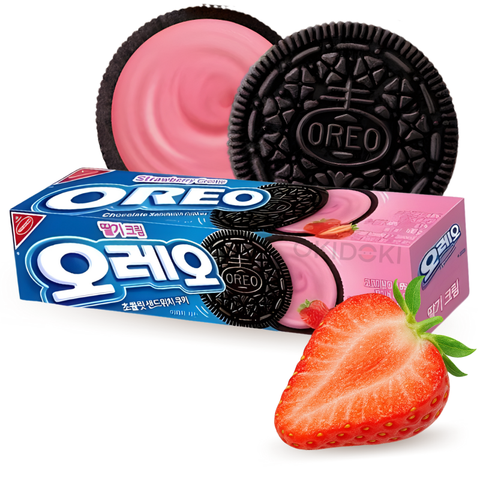 Korean Strawberry Cream Oreo 100g