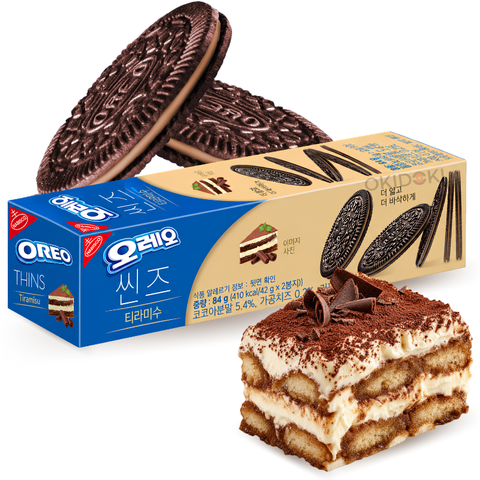 Oreo Thins Tiramisu Flavor 84g