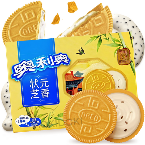 Oreo Galletas Chocolate Rellenas Crema Sésamo Tostado (Edición Limitada) 97g
