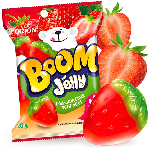 Orion Boom Gominola Sabor Fresa 25g
