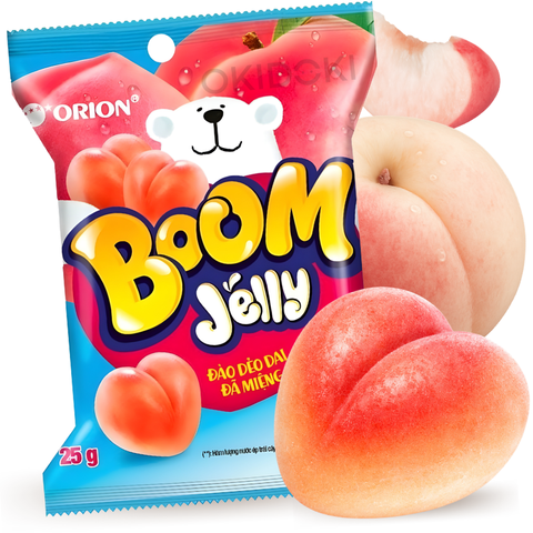 Orion Boom Gominola Sabor Melocotón 25g
