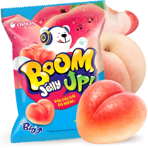 Orion Boom Gominola Sabor Melocotón 52.5g