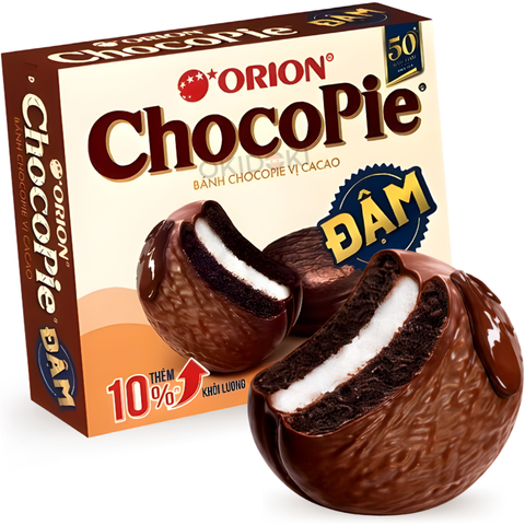 Orion Chocopie Sabor Cacao (12pcs) 396g