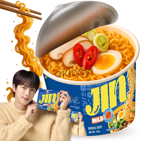 Ottogi Bowl Ramyun Jin Ramen (Mild Suave) Poco Picante 110g