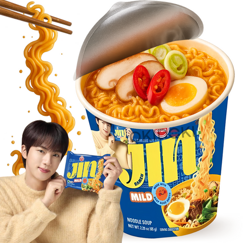 Ottogi Cup Ramyun Jin Ramen Mild Mild Beetje Pittig 65g
