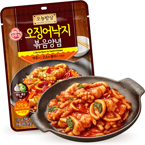 Molho Ottogi para Lulas e Polvo Salteados 120g