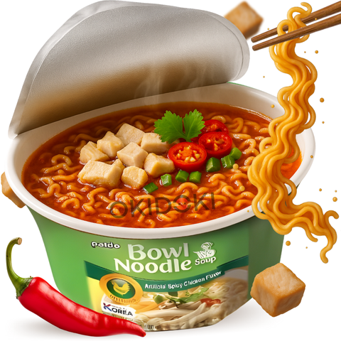 Paldo Bowl Ramen Spicy Chicken Flavor 86g