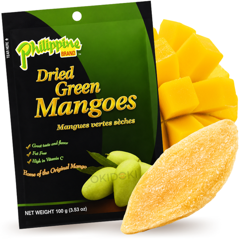Philippine Brand Gedroogde Groene Mango (Halal) 100g