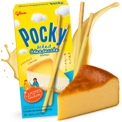 Pocky Palitos Sabor Cheesecake Tarta de Queso (Halal) 33g