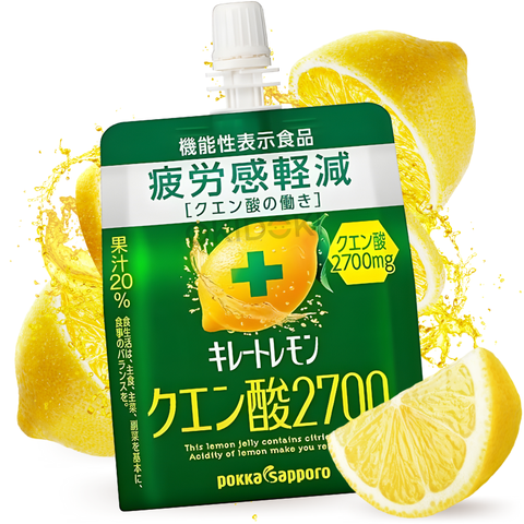 Pokka Sapporo Jelly with Lemon Essence 165g