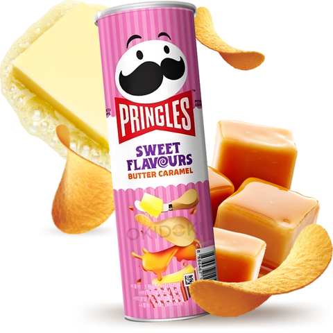 Pringles Sabor Caramelo con Mantequilla 110g