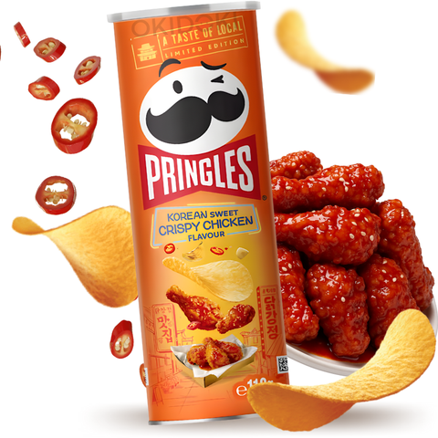 Pringles Korean Fried Chicken Flavor Sweet and Spicy 100g