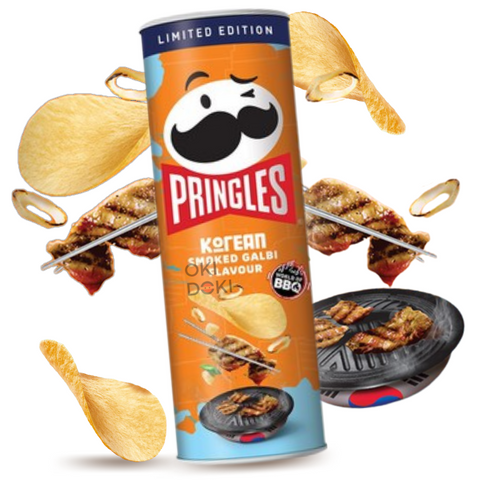 Pringles sabor Galbi Costillas Ahumadas Coreanas 100g