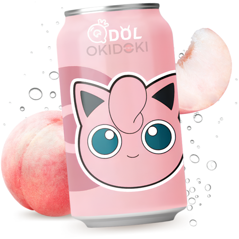 QDOL 3.0 宝可梦胖丁 白桃味汽水 330ml
