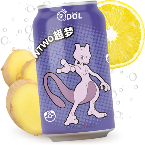 QDol Pokémon Soda Sabor Jengibre y Limón 330ml
