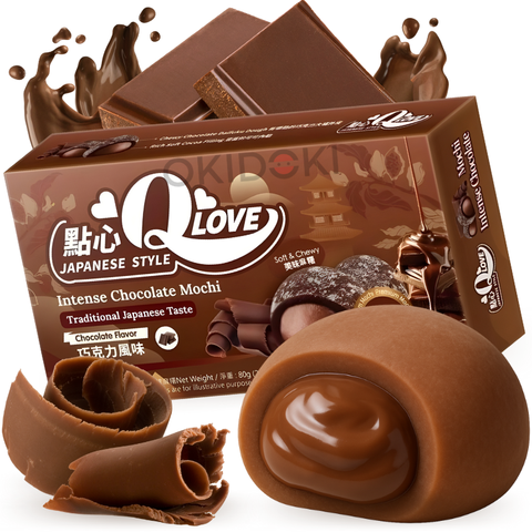 QLove Mini Mochi Intense Chocolate Flavor 80g