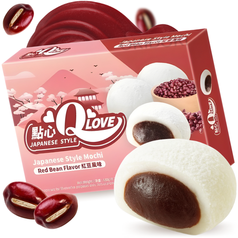 QLove Mochi Tradicional sabor Judía Roja 180g