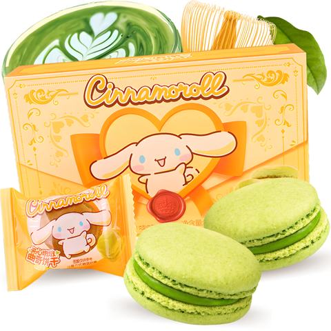 Qi Cinnamoroll Galleta Rellena de Crema de Matcha 56g