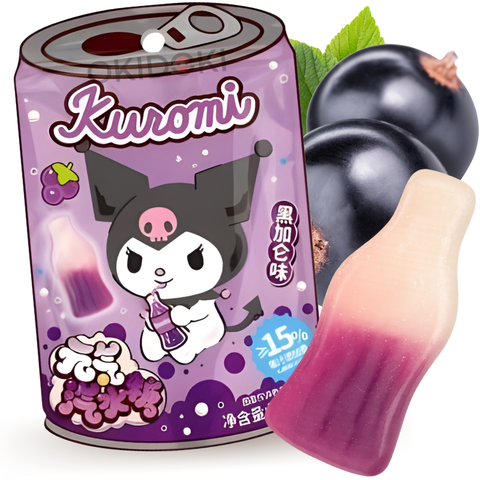 Qi Kuromi Caramelos Sabor Soda de Grosella Negra 36g