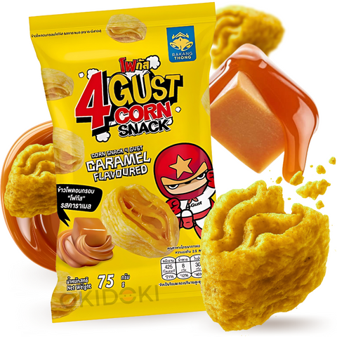 RT Snack de Maíz 4 Capas sabor a Caramelo (Halal) 75g