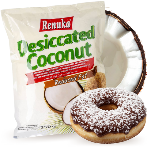 Renuka Reduced Fat Shredded Coconut (Halal) 250g